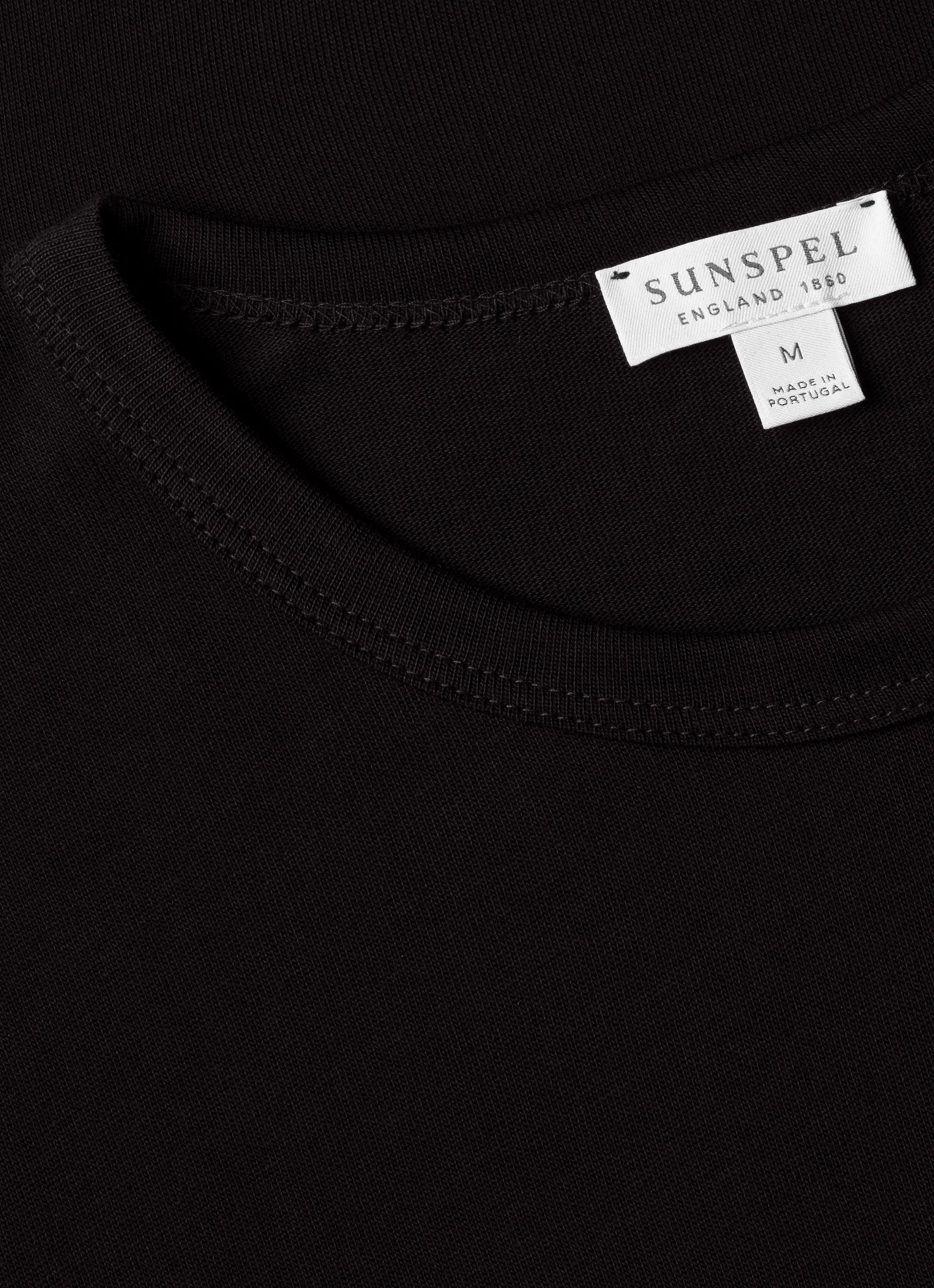 Men's Single Jersey T-shirt in Black budget-friendly Perfect Layer Wear