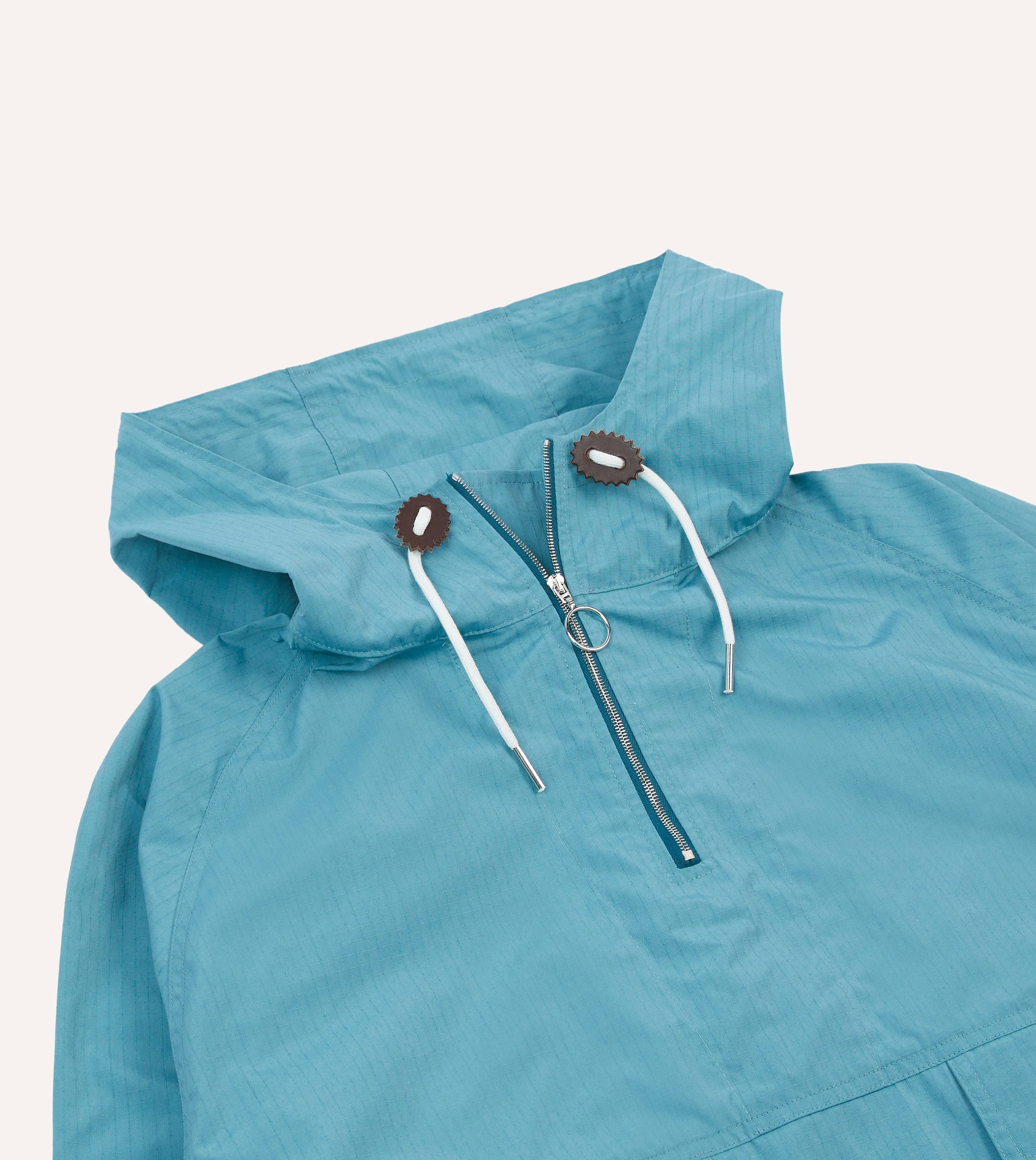 Drake??s and New Balance Waxed Cotton-Nylon Hiking Cagoule abrasion resistant coating