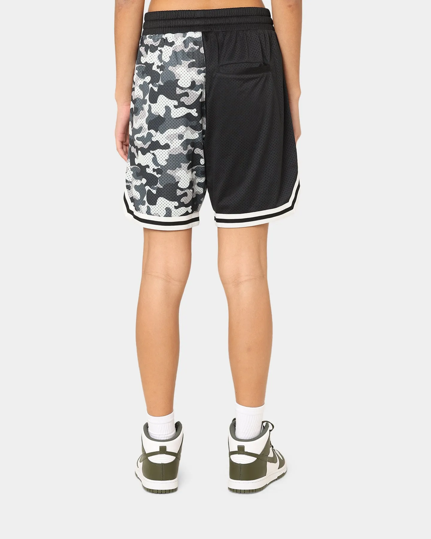Goat Crew Half Camo Shorts Black/Black Minimal Bulk