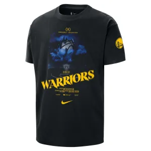 Athletic Wear Quick Touch Golden State Warriors Courtside Men's Nike NBA T-Shirt
