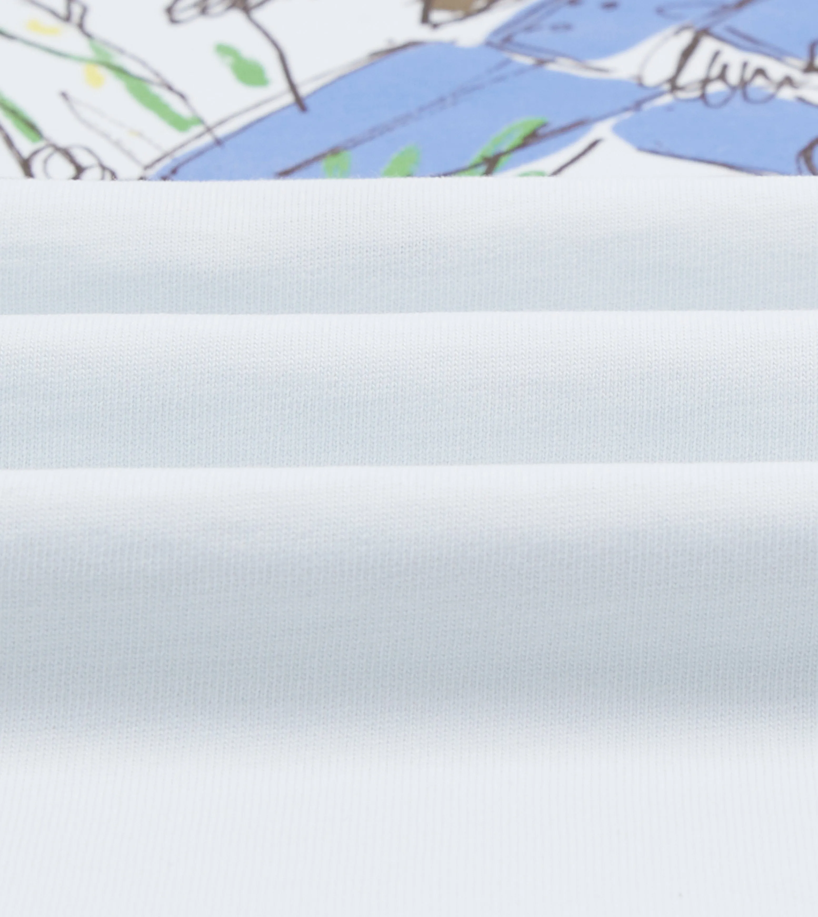 Drake??s and New Balance White Graphic T-Shirt Layering Comfort Wear