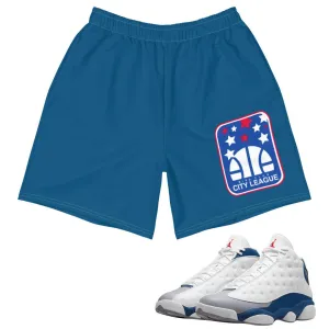 Retro 13 French Blue Shorts Chill Comfort