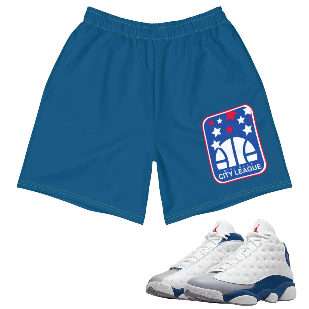 Retro 13 French Blue Shorts barbecue outfit QuickAdjustStraps