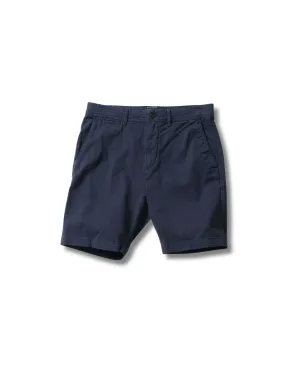 Precision Stretch Chino Shorts 8" - Navy Bacterial Growth Prevention Relaxed Motion