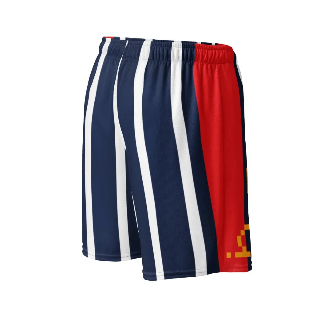 Thermoregulating Fabric Cargo shorts H-Town Rockets Basketball Mesh Shorts