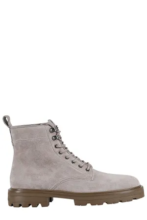 H873 Combat Ankle Boot Wide Fit Option Custom Work
