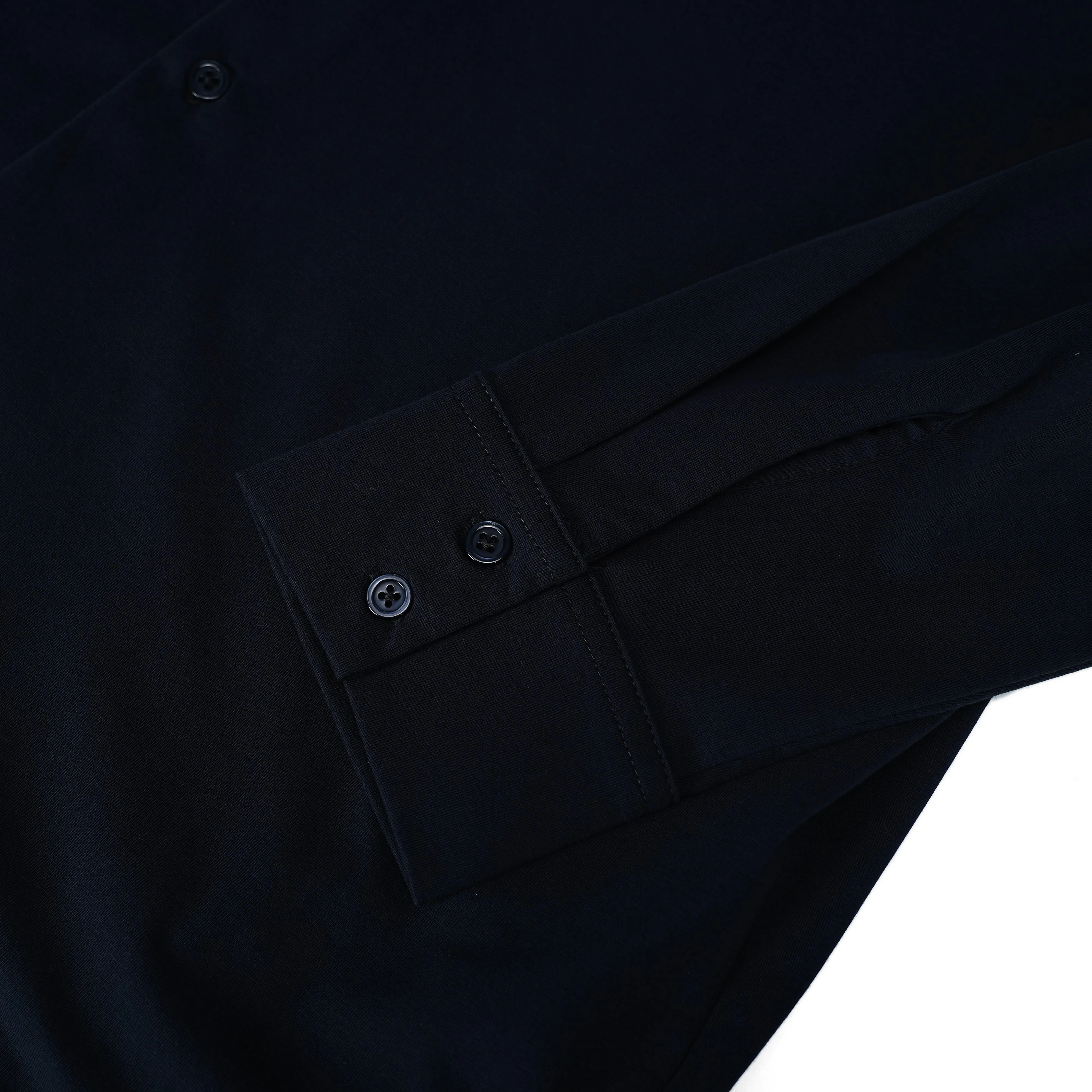 Comfort and Ease Hackett Cotton Sorona Knit Shirt - Navy