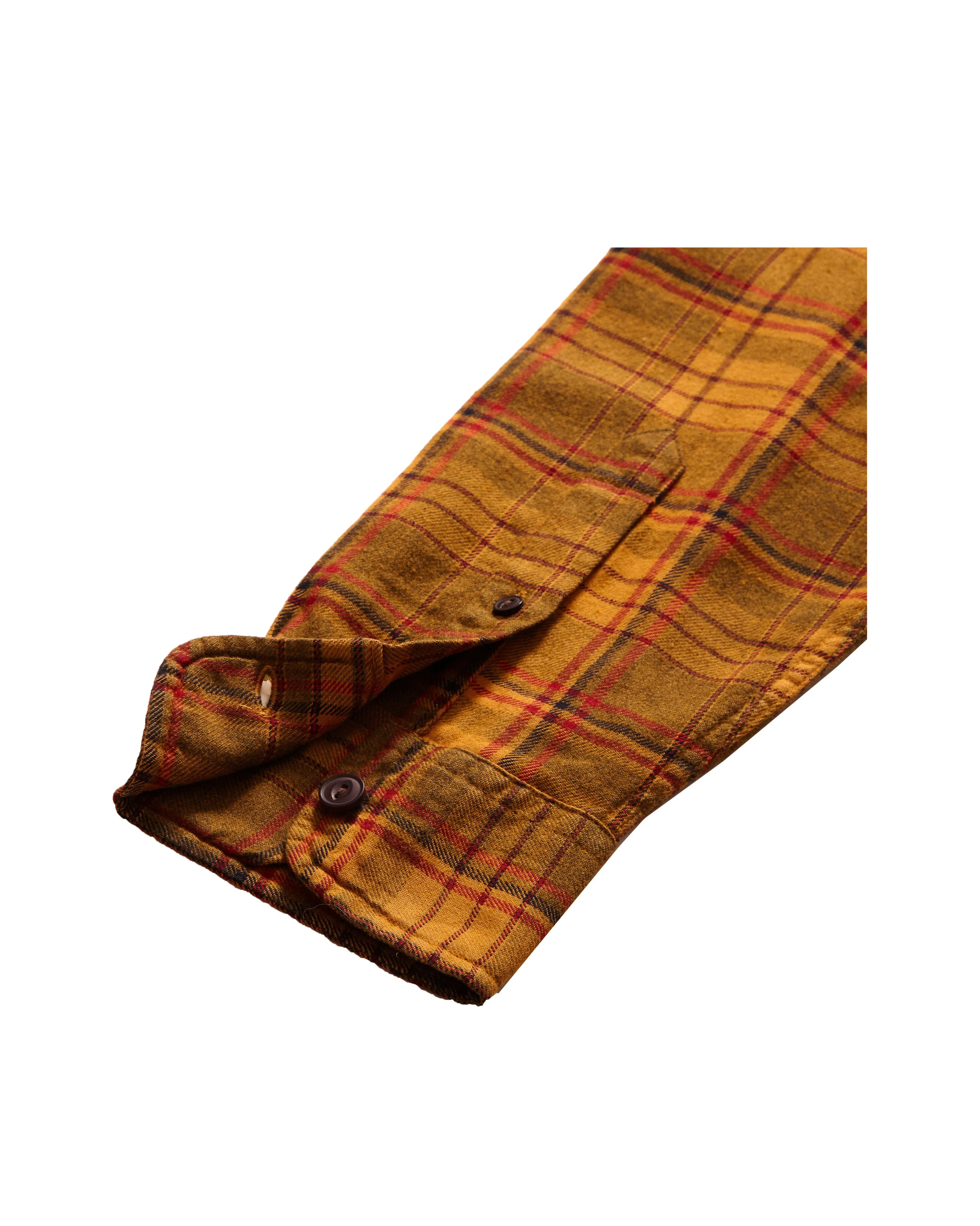 Hamden Retro Flannel - Spruce Yellow Unisex Core timeless