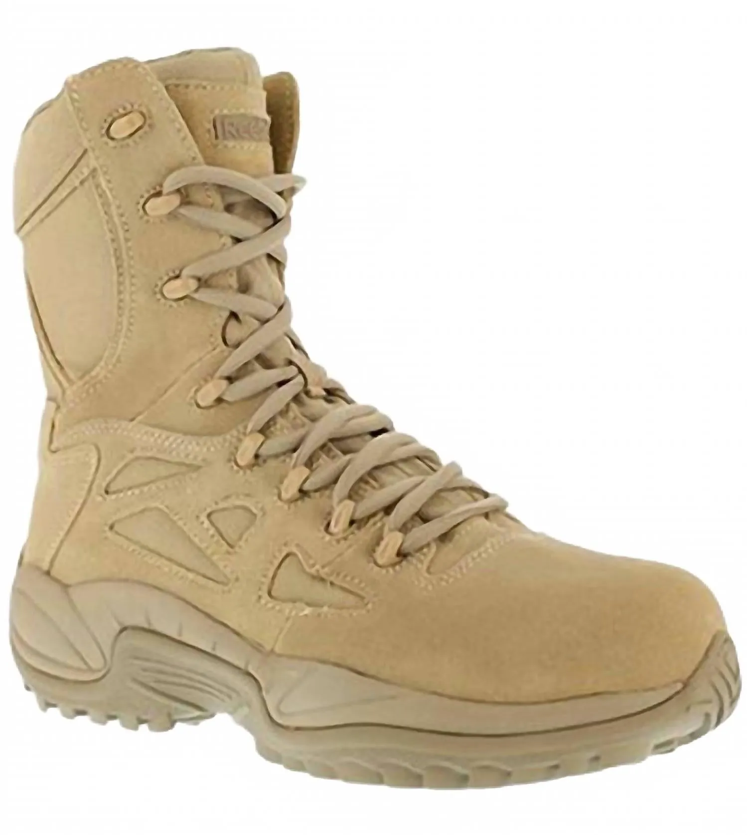 Men's Combat Work Boot In Desert Refined touch Stand Easy