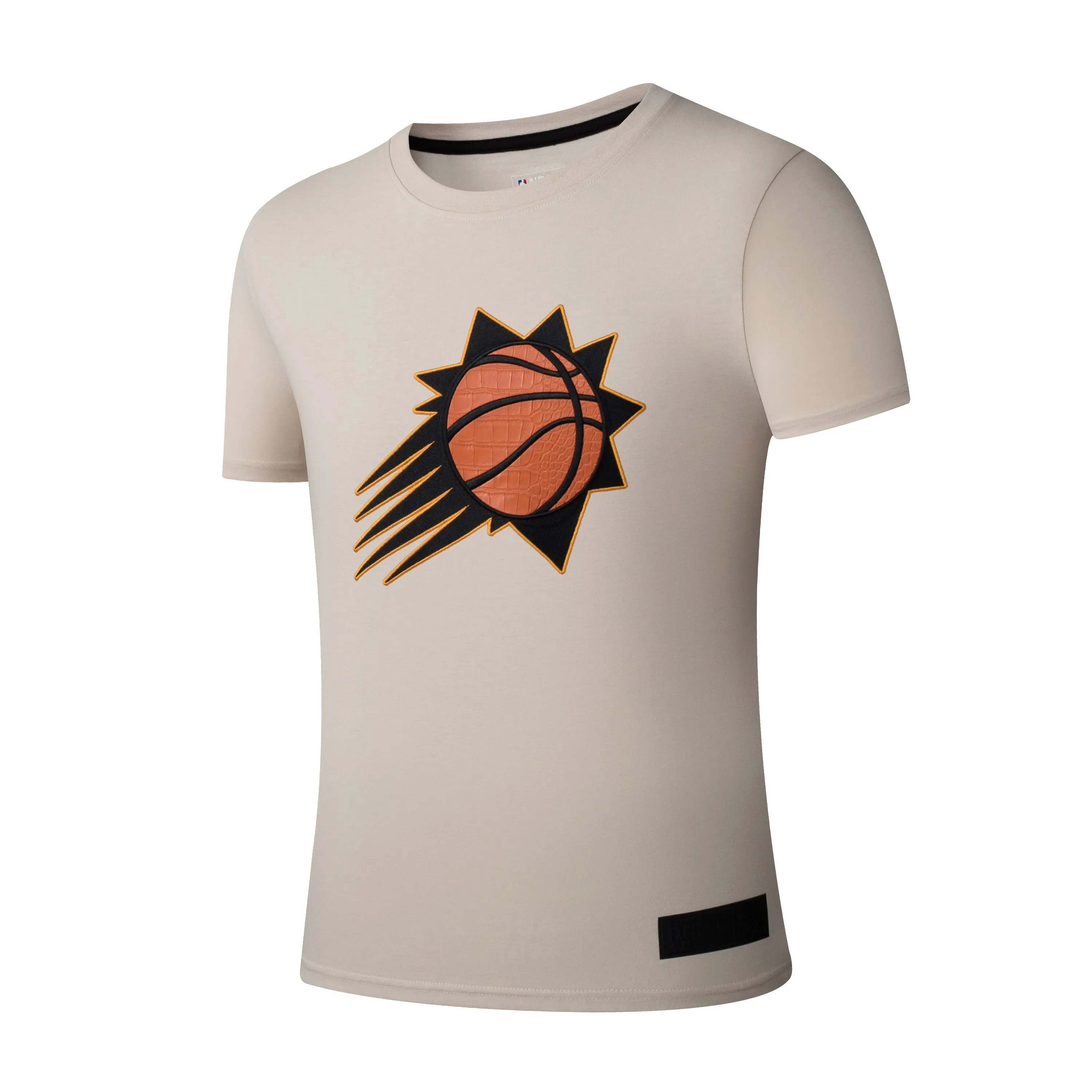 Flex Foam Reinforced NBA Snake Texture Patch Regular Fit T-shirt - Phoenix Suns