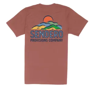Sendero Provisions Men's Graphic Logo T-Shirt Seasonal Must-Have Summer cool