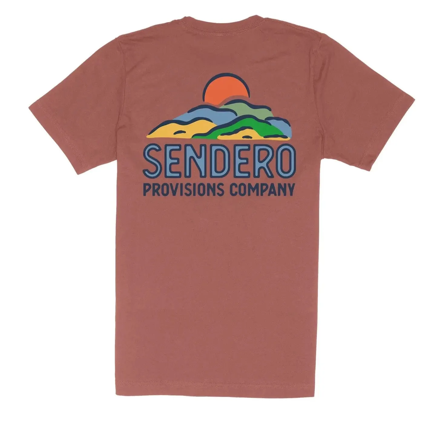 Sendero Provisions Men's Graphic Logo T-Shirt Seasonal Must-Have Summer cool