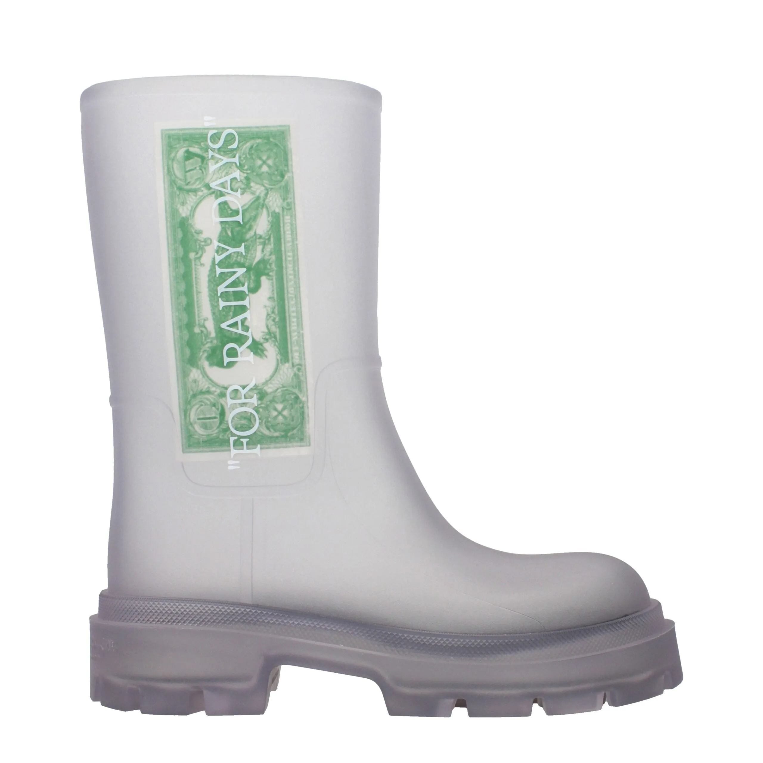 Show Fit Everyday Presence Off- clear Pvc Ankle Men's Boots