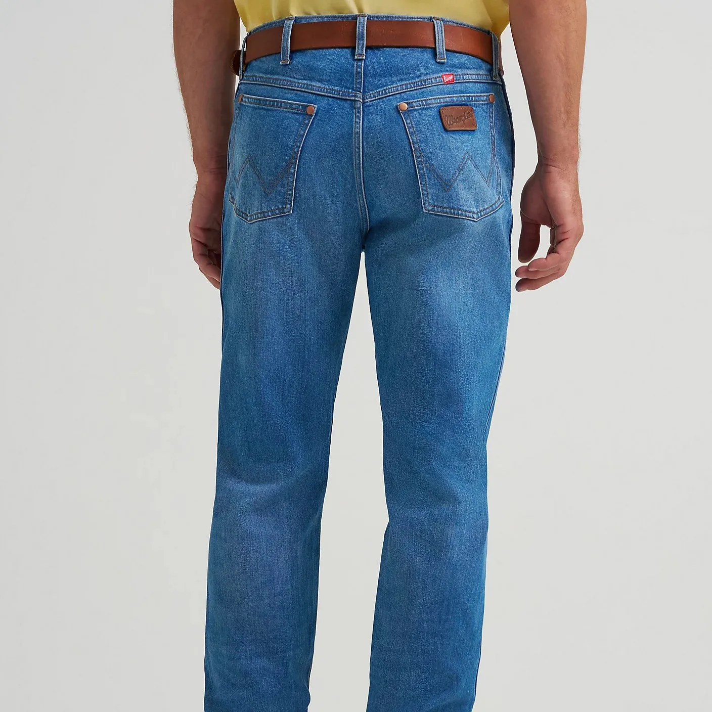 Wrangler x Coors Men's 13MWZ Cowboy Cut Jean in Golden Blue Street Routine