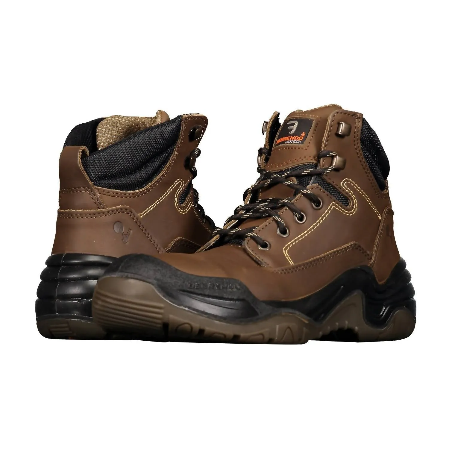 Men??S Steel Toe Work Boots In Sierra Clean Corridor Line Fit