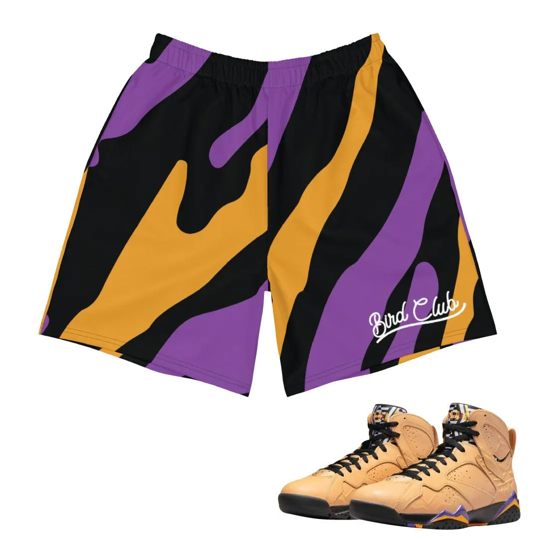 Retro 7 Afrobeats shorts Versatile Layering Capability Warm Look