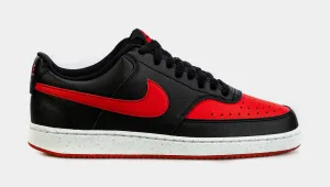 Court Vision Next Nature Mens Lifestyle Shoes (Black/Red) Grip Jump