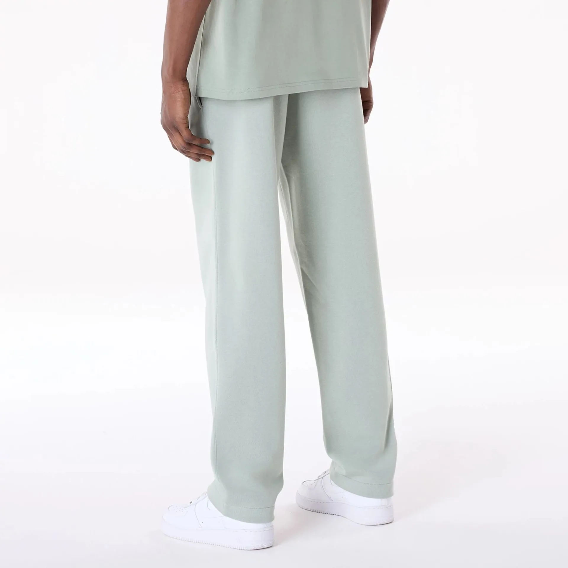 NEW ERA Straight Leg Pastel Green Joggers RecycledMaterial