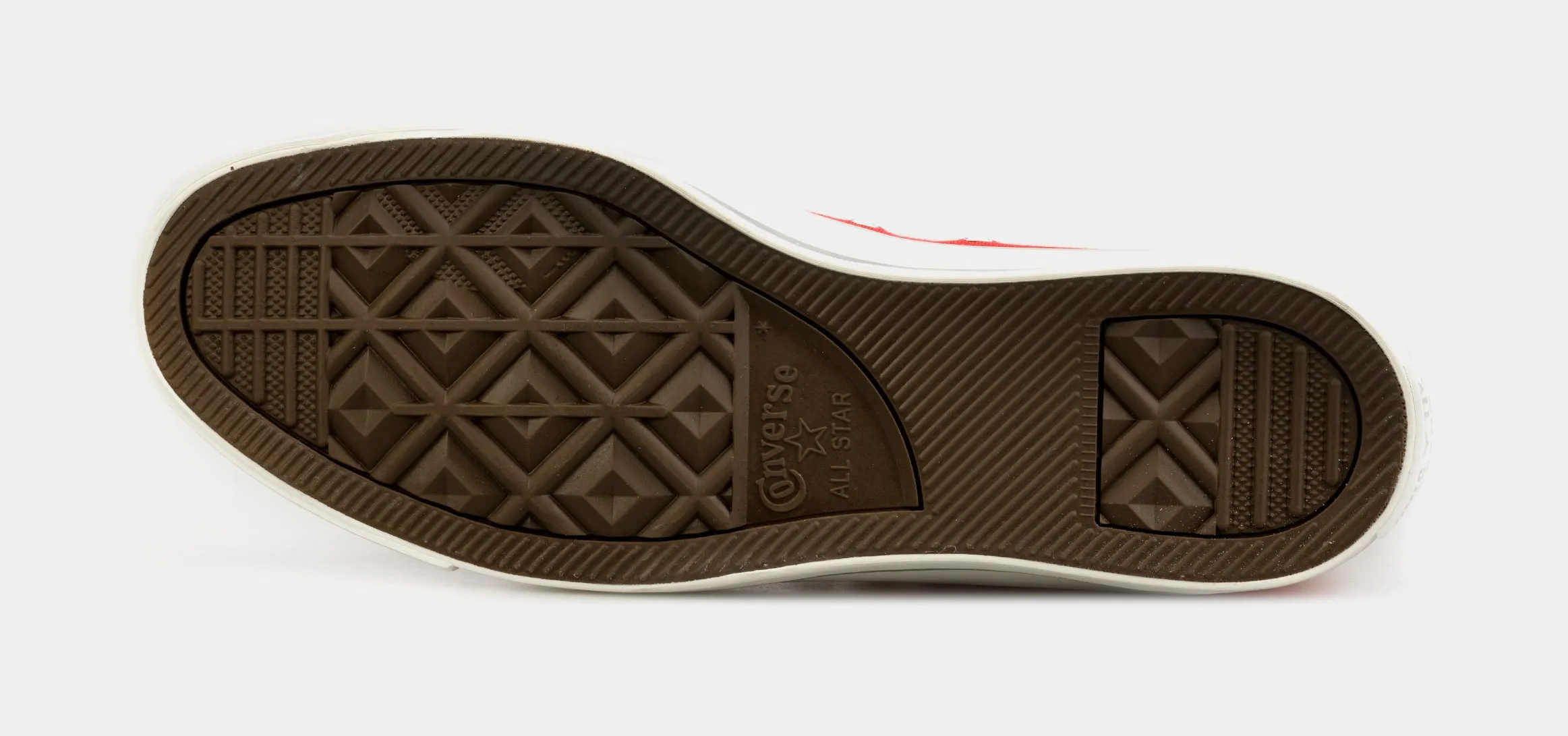 Ho City High Red All Star Mens Lifestyle Shoes (Red) Ergonomic Heel Design Impact Cushion