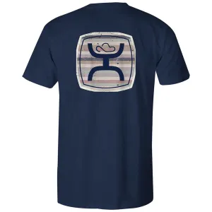Hooey Men's Zenith Graphic Tee in Navy Travel Comfort Style