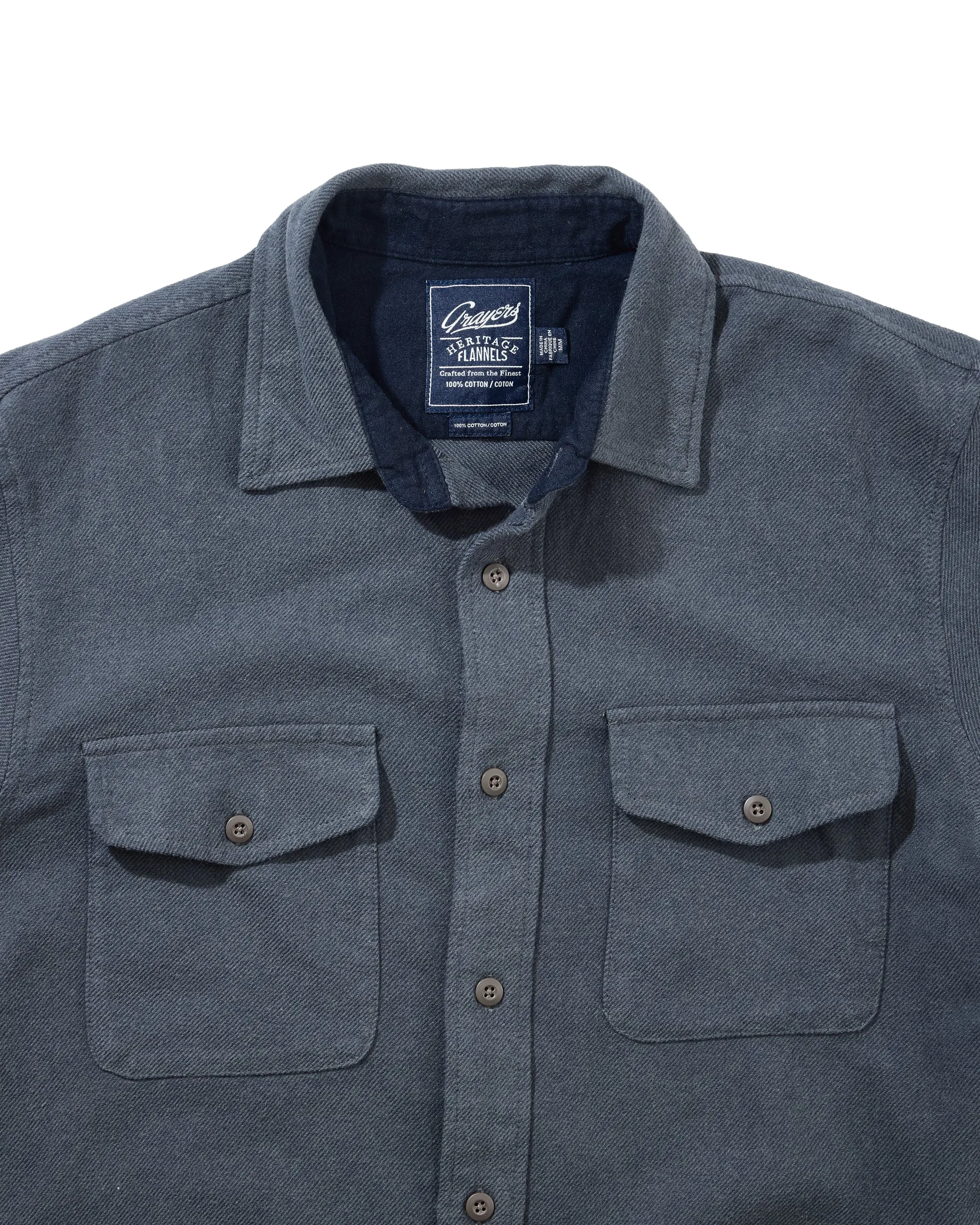 Hudson Brushed Twill Workshirt - Old Navy Basic Comfort