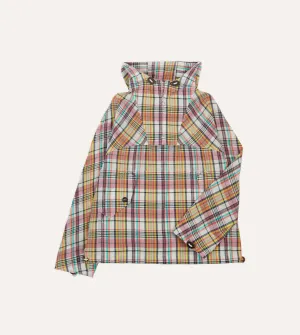 Adjustable Cuff System All Day Wear Waxed Madras Cotton Surf Cagoule