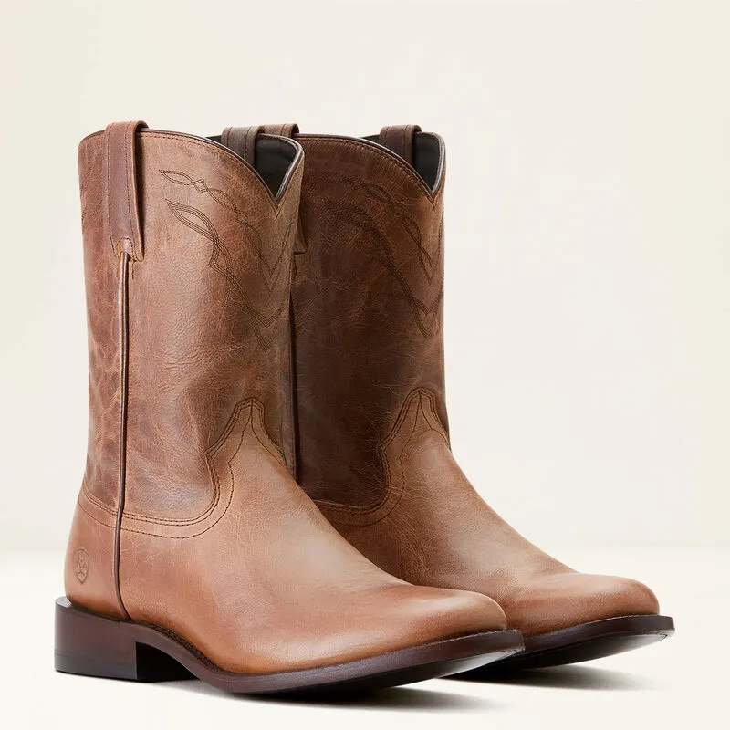 Thermal Protection Quick Access Ariat Men's Downtown Western Boot in Bone