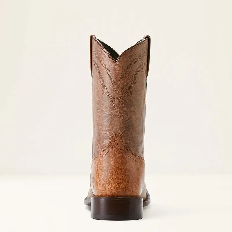 Ariat Men's Downtown Western Boot in Bone Practical Build