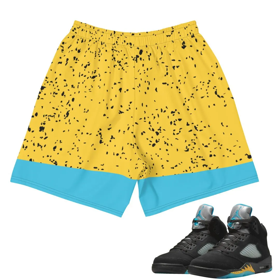 Sustainable Manufacturing Retro 5 Aqua Shorts