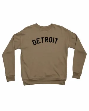 Chill Wear Ink Detroit - Classic Crewneck Sweatshirt - Tan