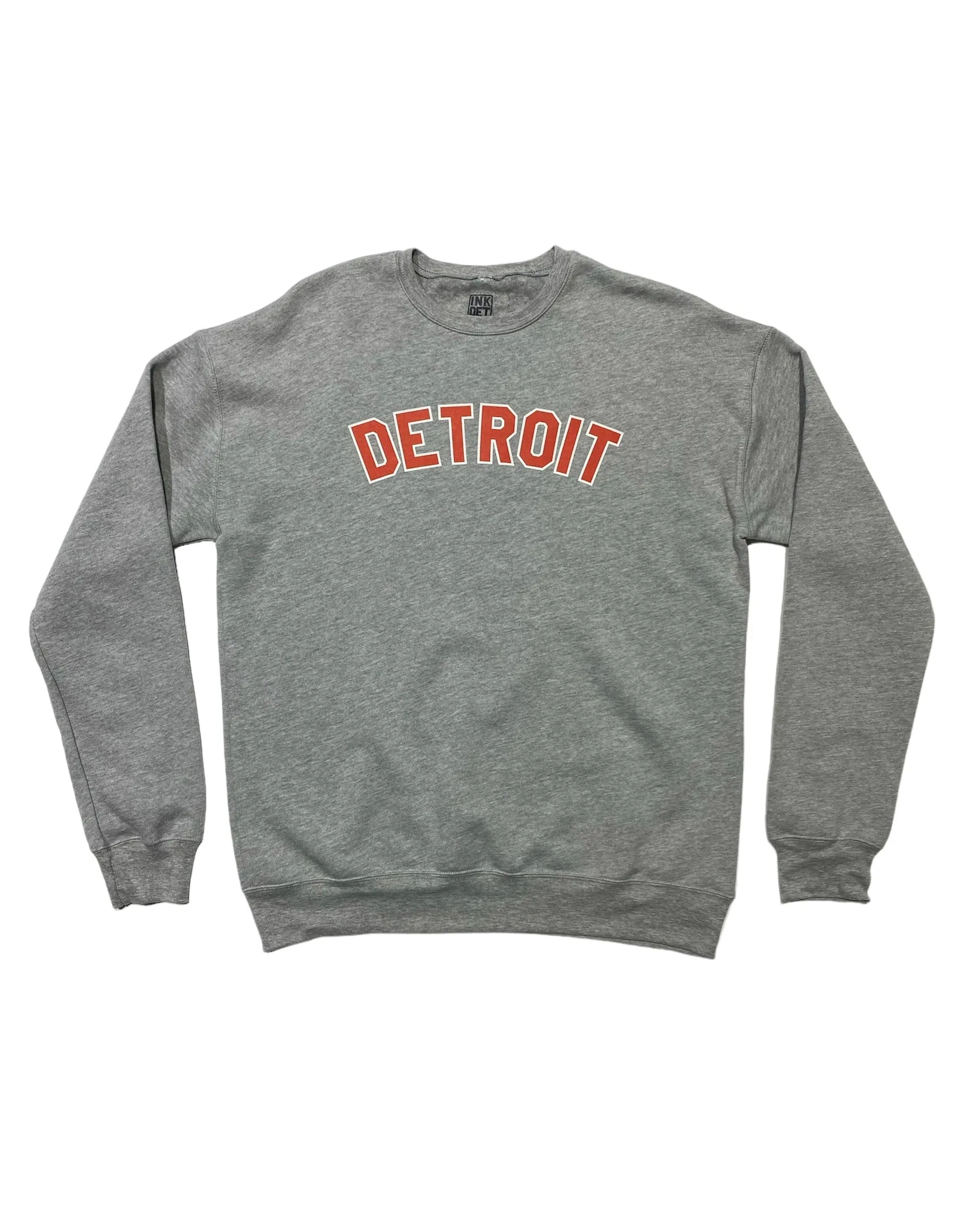 Ink Detroit - Classic Detroit Hockey Colorway Sweatshirt -  Available in 4 Colors Travel Essential