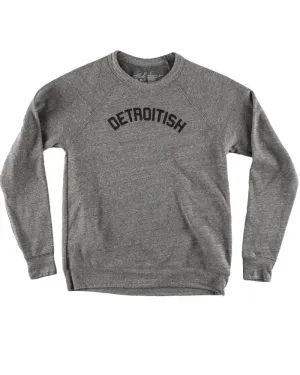 Urban Bold product combo Ink Detroit Detroitish Crewneck Sweatshirt - Heather Grey