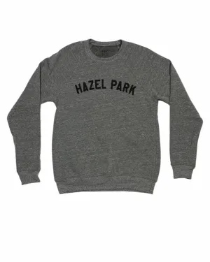 Ink Detroit Hazel Park Crewneck Sweatshirt - Heather Grey nautical print Printed