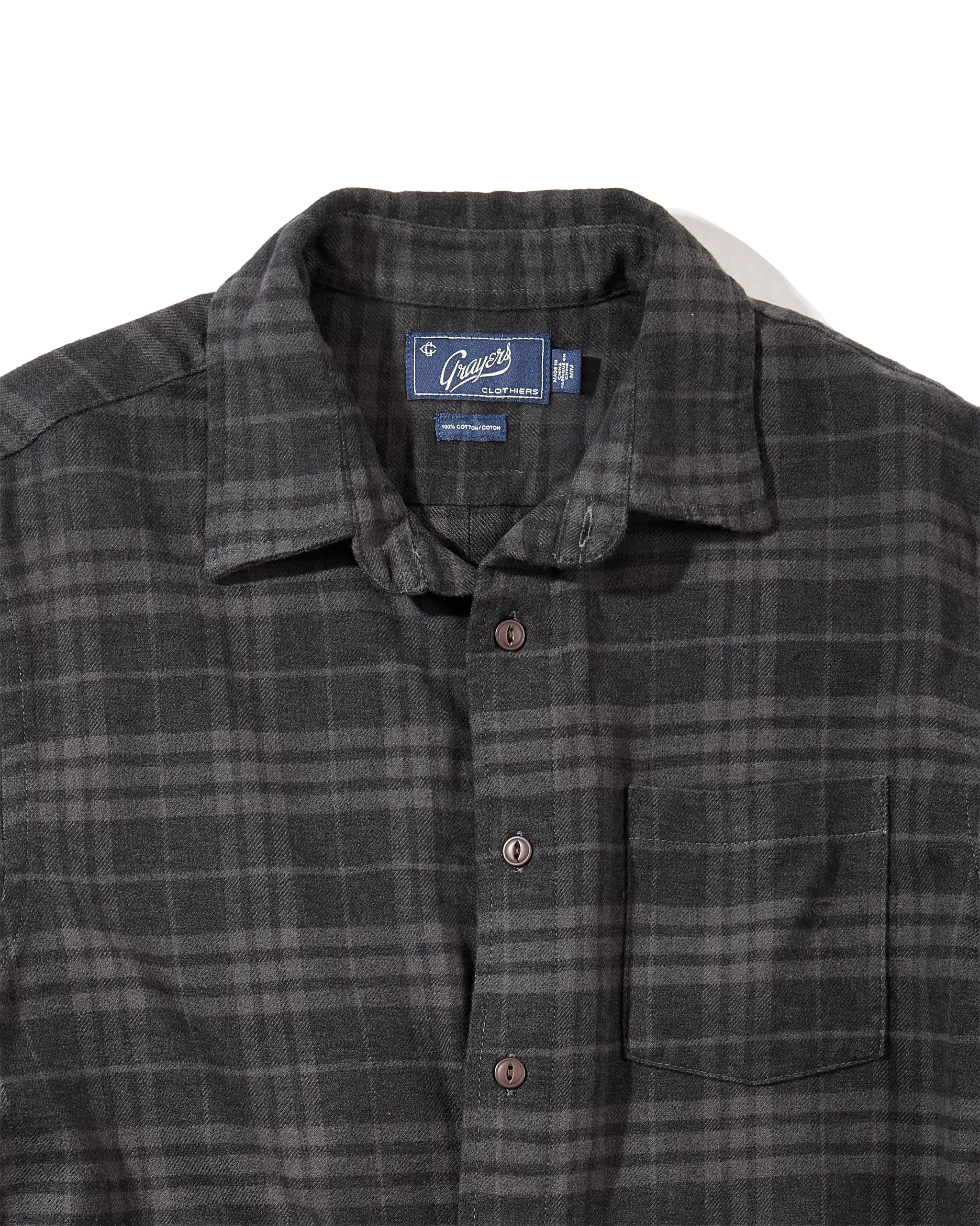 Jaspe Midweight Flannel - Castle Rock BreathableFabric