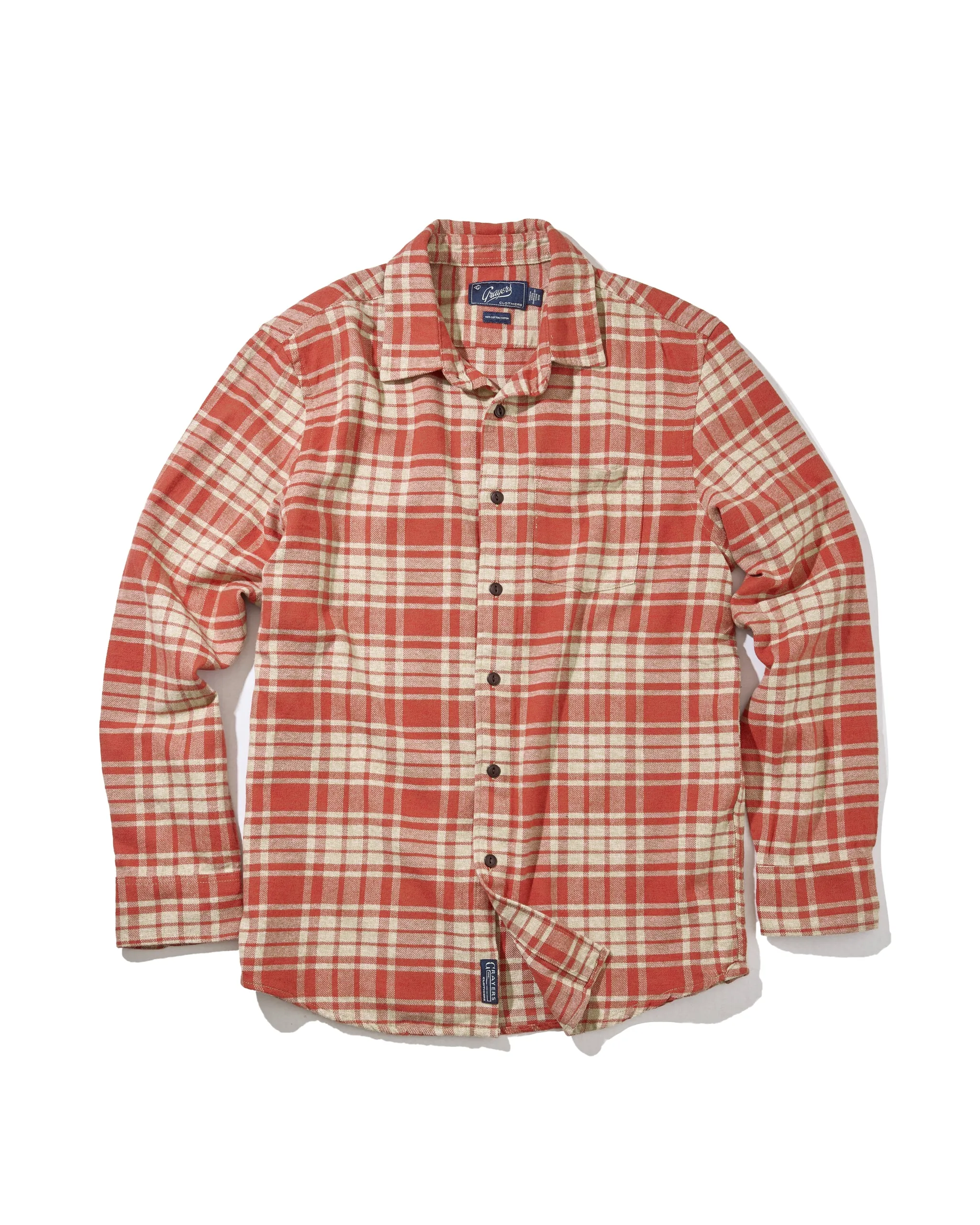 Vibrant Colors Jaspe Midweight Flannel - Sunset Oatmeal