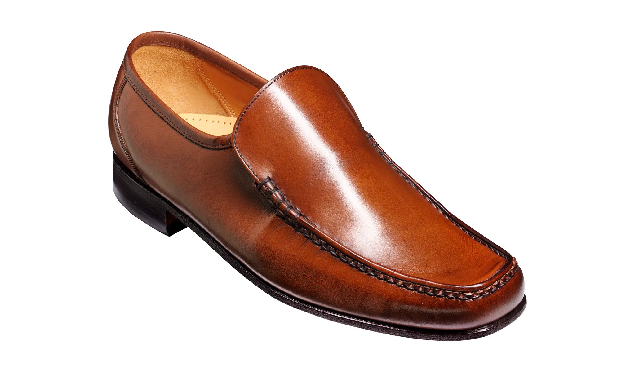 Classic Comfort Elegant Look Javron - Brown Burnished Calf