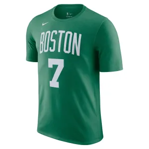 Jaylen Brown Boston Celtics Men's Nike NBA T-Shirt Reinforced Shoulder Seams Dynamic Air
