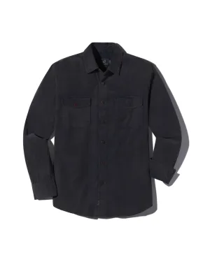 Jeremiah Vintage Garment Dyed Cord Shirt - Navy Layer Ready