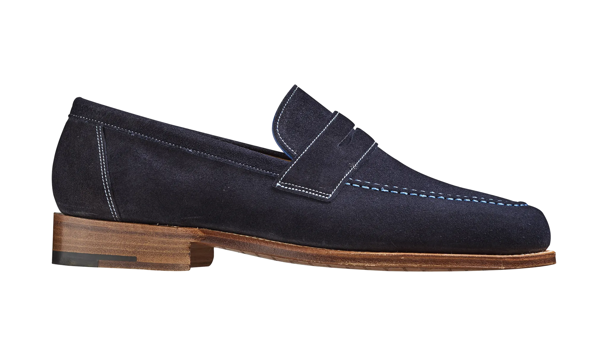 Comfortable Design Durable Leather Jevington - Navy Suede