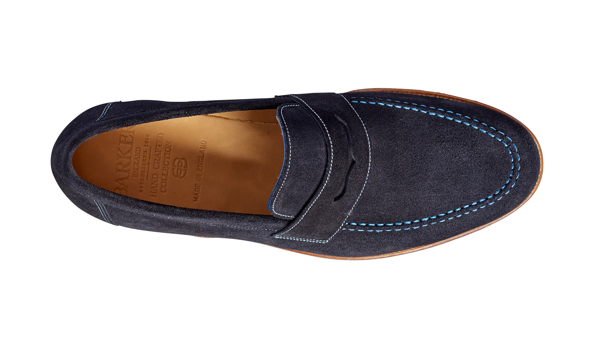 Stylish Cushioning Jevington - Navy Suede