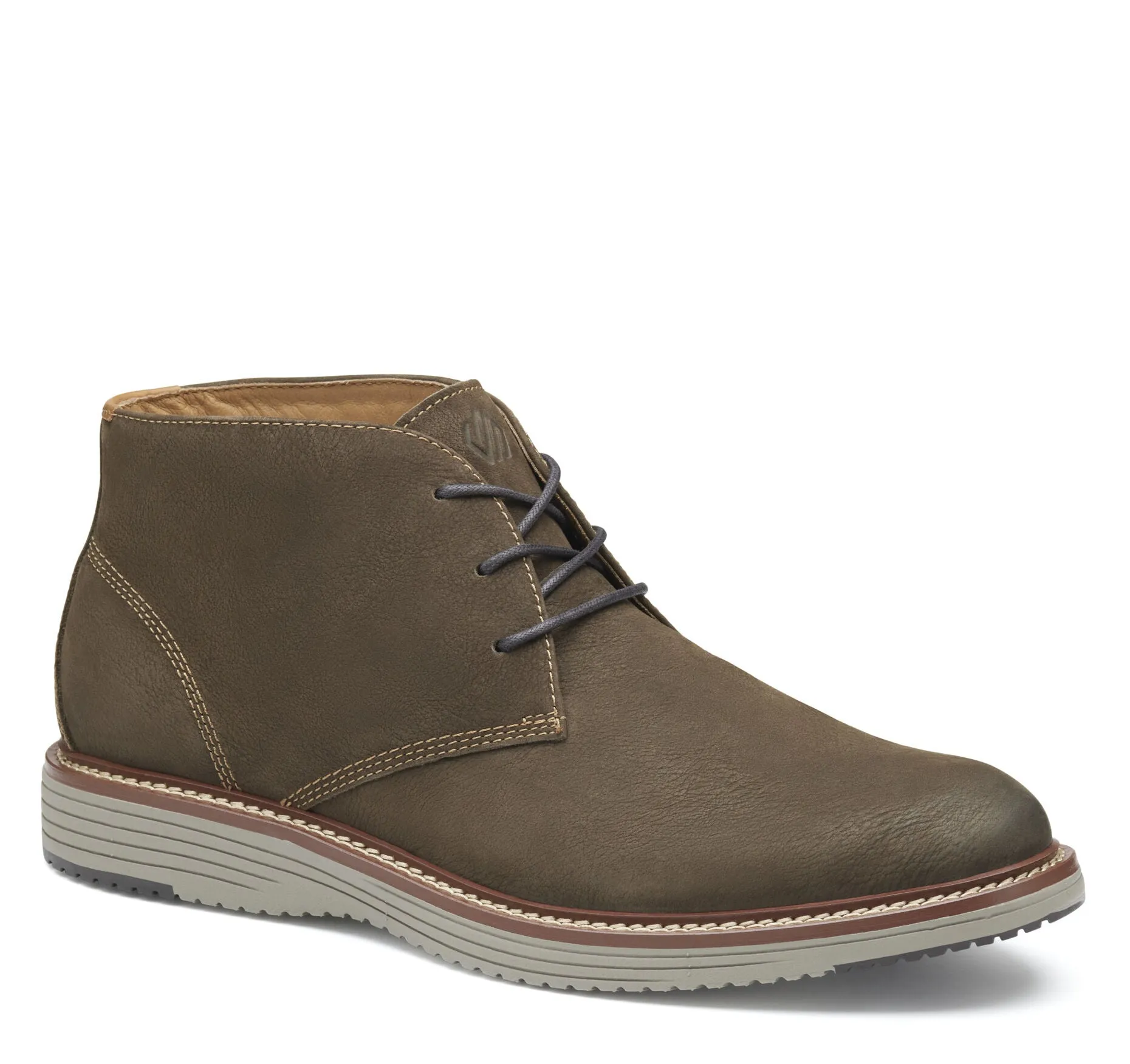 Johnston & Murphy Men's Hodges Chukka  Shoe Quiet Walkway Cool Pace