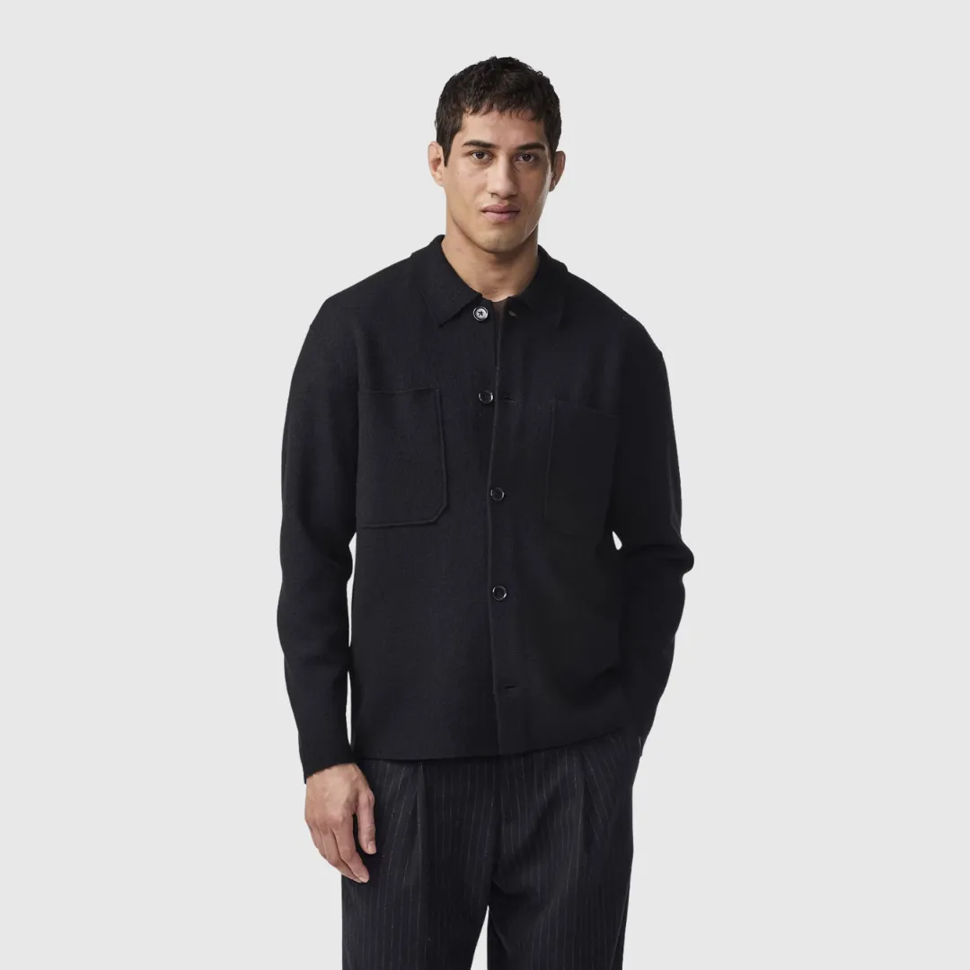 Softshell Material Jonas 6398 Boiled Wool Overshirt