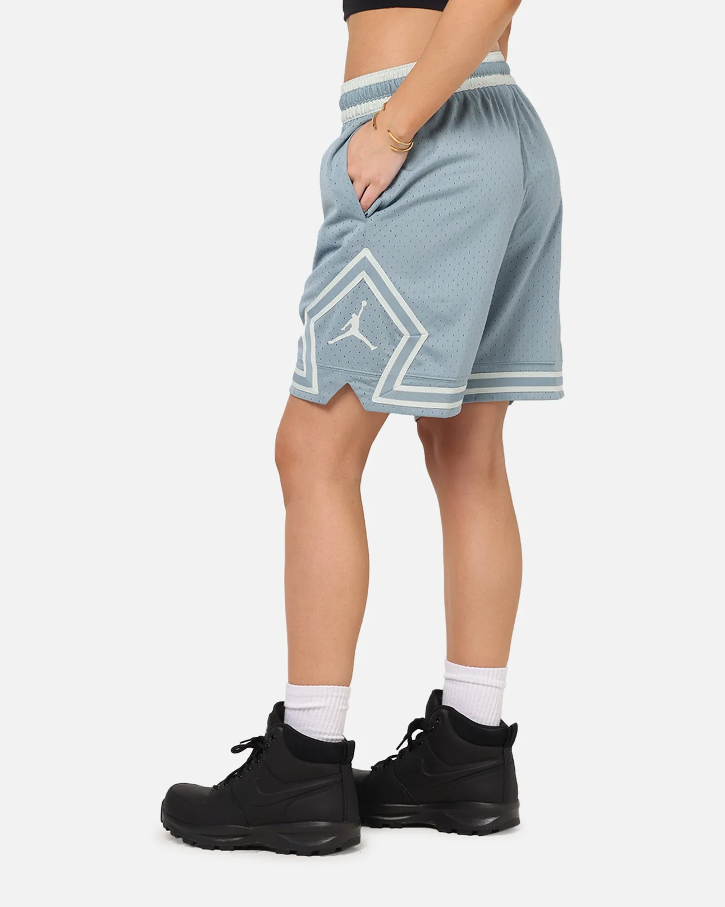 Active Motion Jordan Dri-FIT Mesh Diamond Shorts Aviator Grey