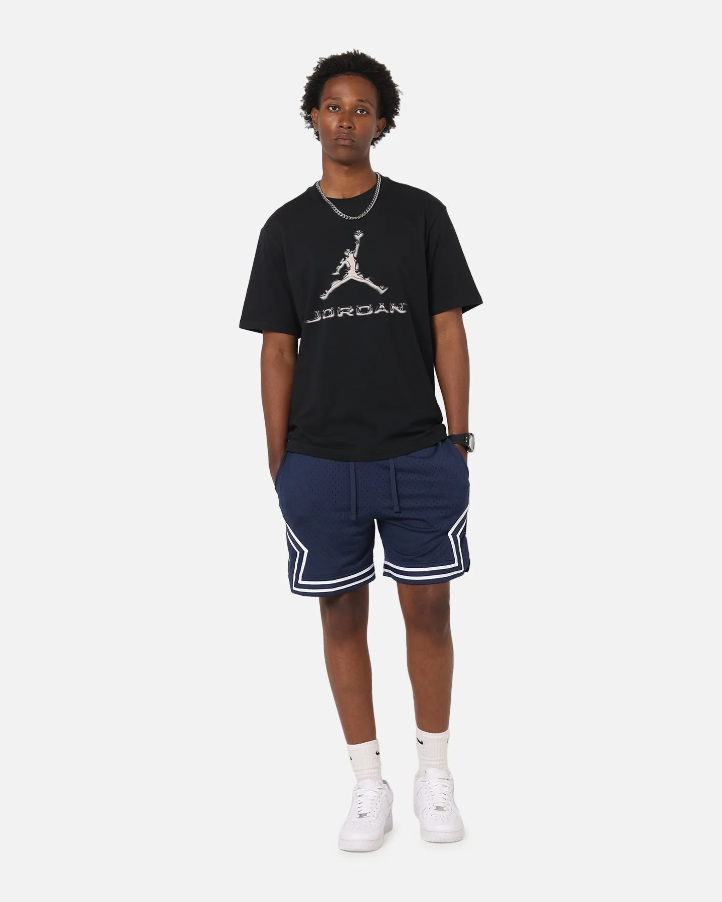 Core Flex Jordan Dri-FIT Sport Diamond Shorts Midnight Navy/White