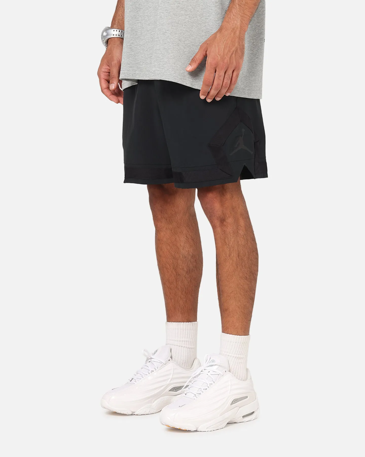Jordan Jumpman Dri-Fit Woven Diamond Shorts Black/Black/Black athletic clothing