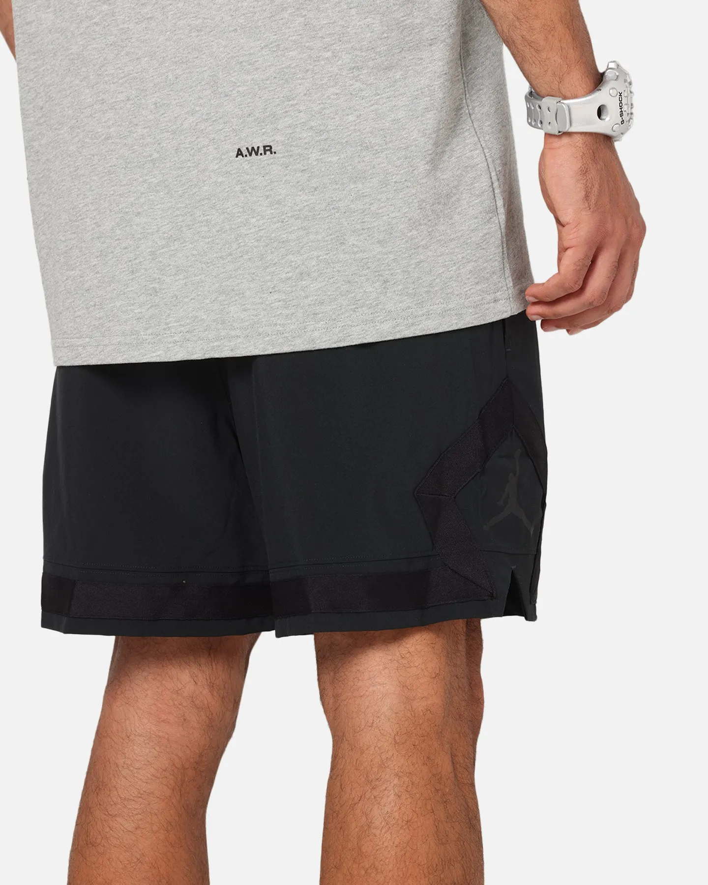 Jordan Jumpman Dri-Fit Woven Diamond Shorts Black/Black/Black t shirt Hassle free maintenance