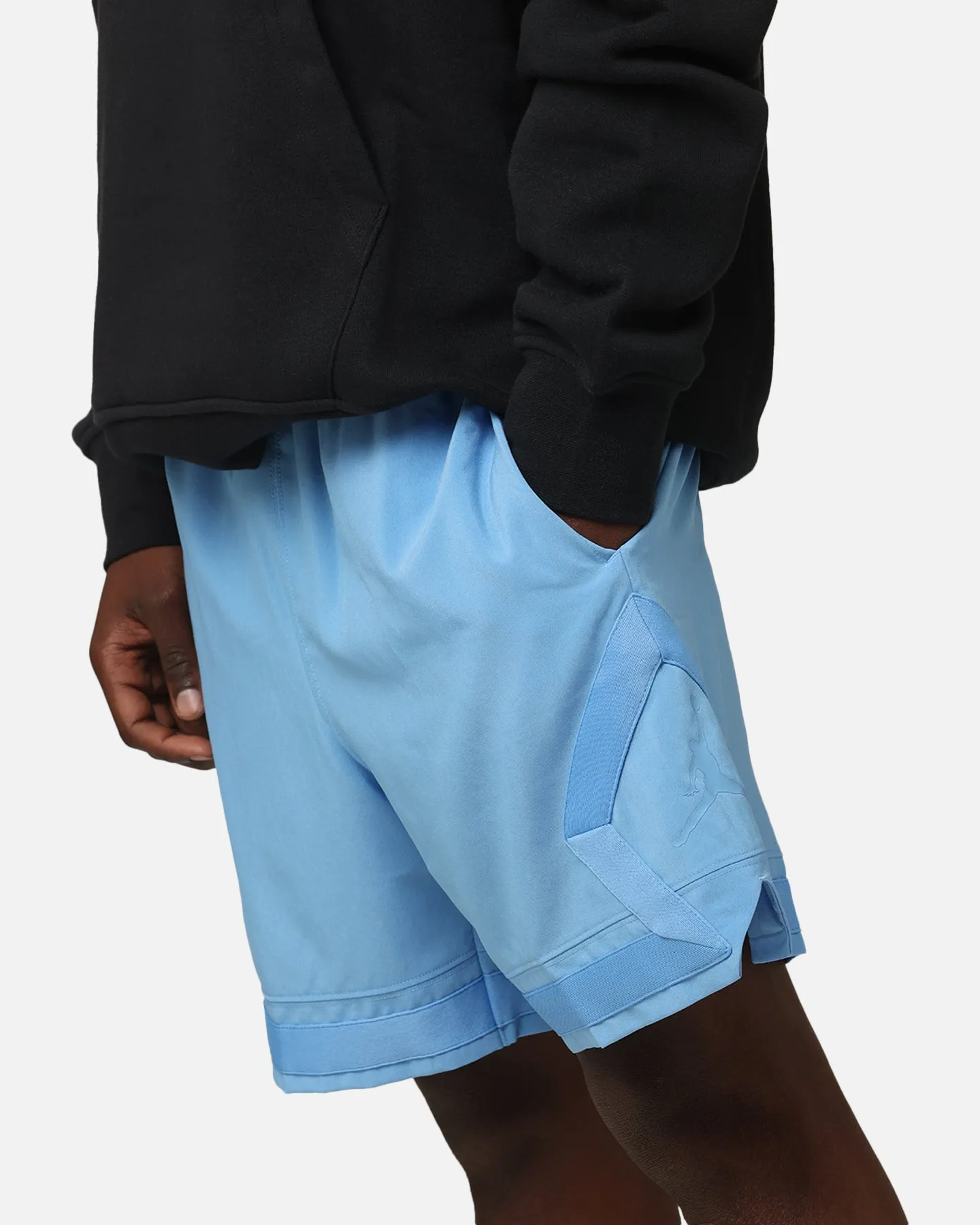 Breathable Comfort Fit Jordan Jumpman Dri-Fit Woven Diamond Shorts Legend Blue