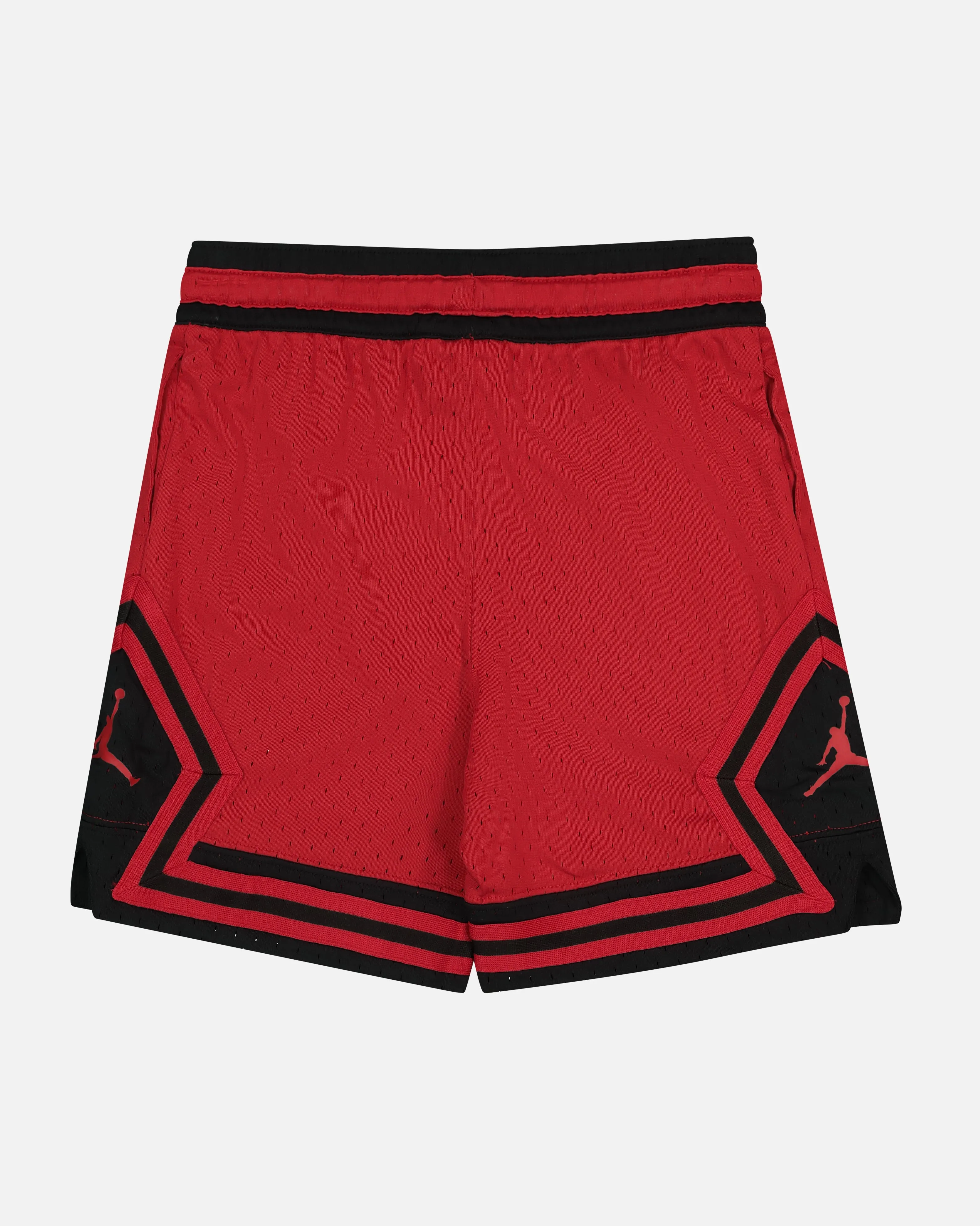 Jordan Kids' Dri-FIT Diamond Shorts Gym Red Microfiber Blend Fabric Relaxed Waistband