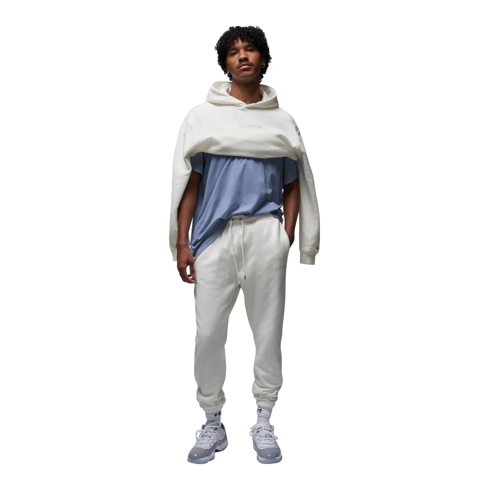 Jordan Wordmark Men's Fleece Pants WaterRepellentCoating