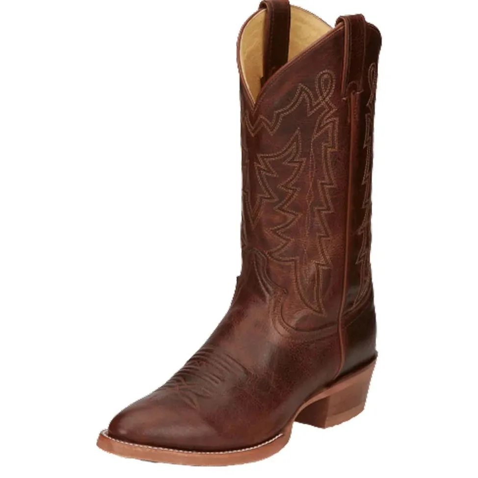 Justin Men's Hayne Western Boot Contoured Footbed Simple Look